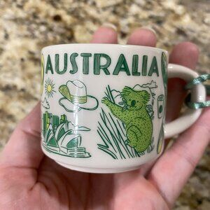 BRAND NEW Starbucks Australia Ornament Mug (2 oz)